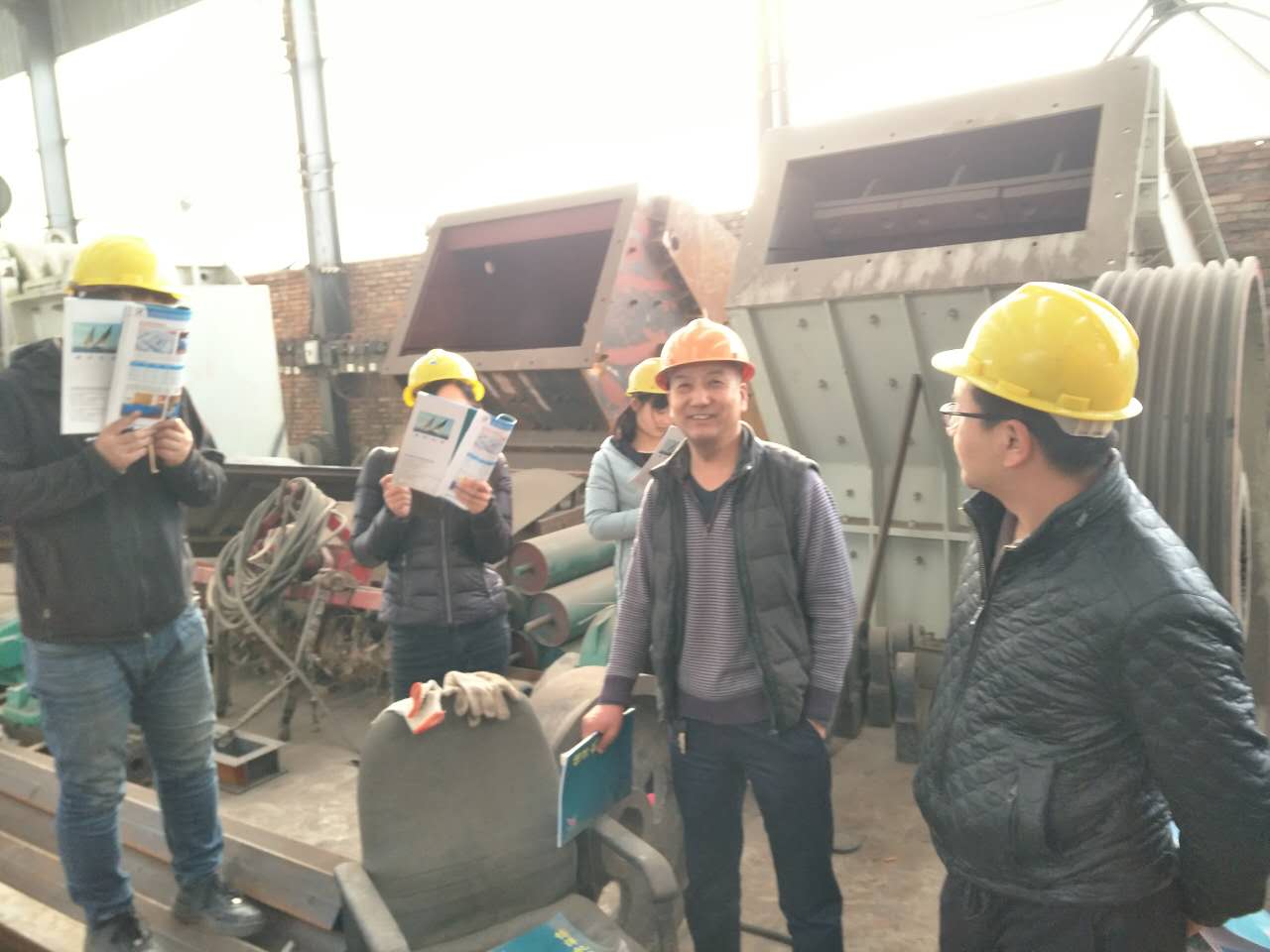 河南眾誠機械有限公司產品知識培訓中。。。